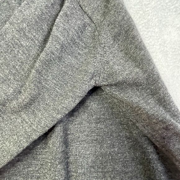 Marks & Spencer Men’s Lightweight Sweater Medium Grey Pullover Lambswool Wool - Picture 9 of 11